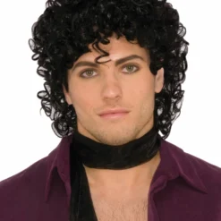 Rock Royalty Adult Wig (Black)