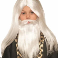 Child Wizard Moustache And Beard