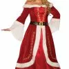 Premium Mrs. Claus Plus Size Costume (1XL) -Purecostumes Store FM80840 full 1