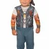 Biker Wild Child Infant Costume -Purecostumes Store FM81934 full 1
