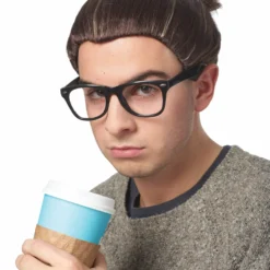Man Bun Wig (Brown)