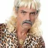Tiger Mullet Moustache And Wig -Purecostumes Store FR21126 full 1