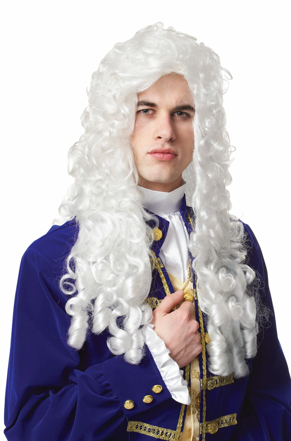 Nobleman Wig (White) 3 Nobleman Wig (White)