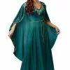 Emerald Queen Adult Costume -Purecostumes Store FR48676 full 1