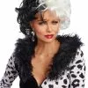 Dalmation Diva Wig 2 Dalmation Diva Wig -Purecostumes Store G10675 full 1