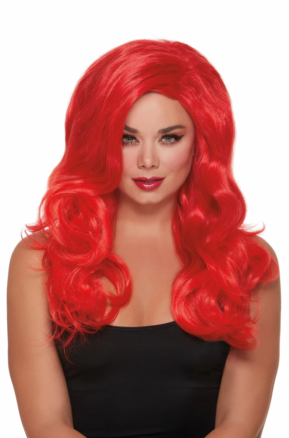 Long Wavy Red Wig 3 Long Wavy Red Wig