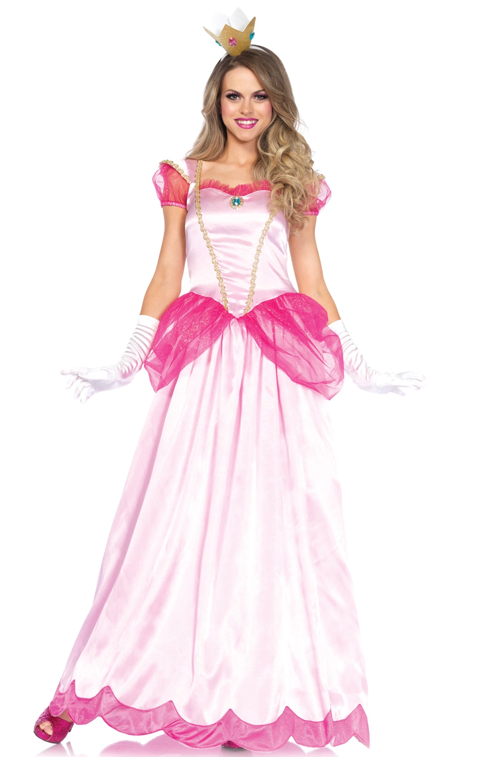Classic Pink Princess Adult Costume 3 Classic Pink Princess Adult Costume