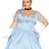 Glass Slipper Sweetie Plus Size Costume -Purecostumes Store L86879X full 1