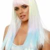 Pastel Ombre Adult Wig -Purecostumes Store LA2855 full 1