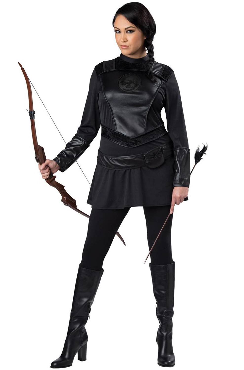 Warrior Huntress Plus Size Costume 3 Warrior Huntress Plus Size Costume