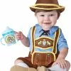 Little Lederhosen Infant Costume -Purecostumes Store N16052 full 1