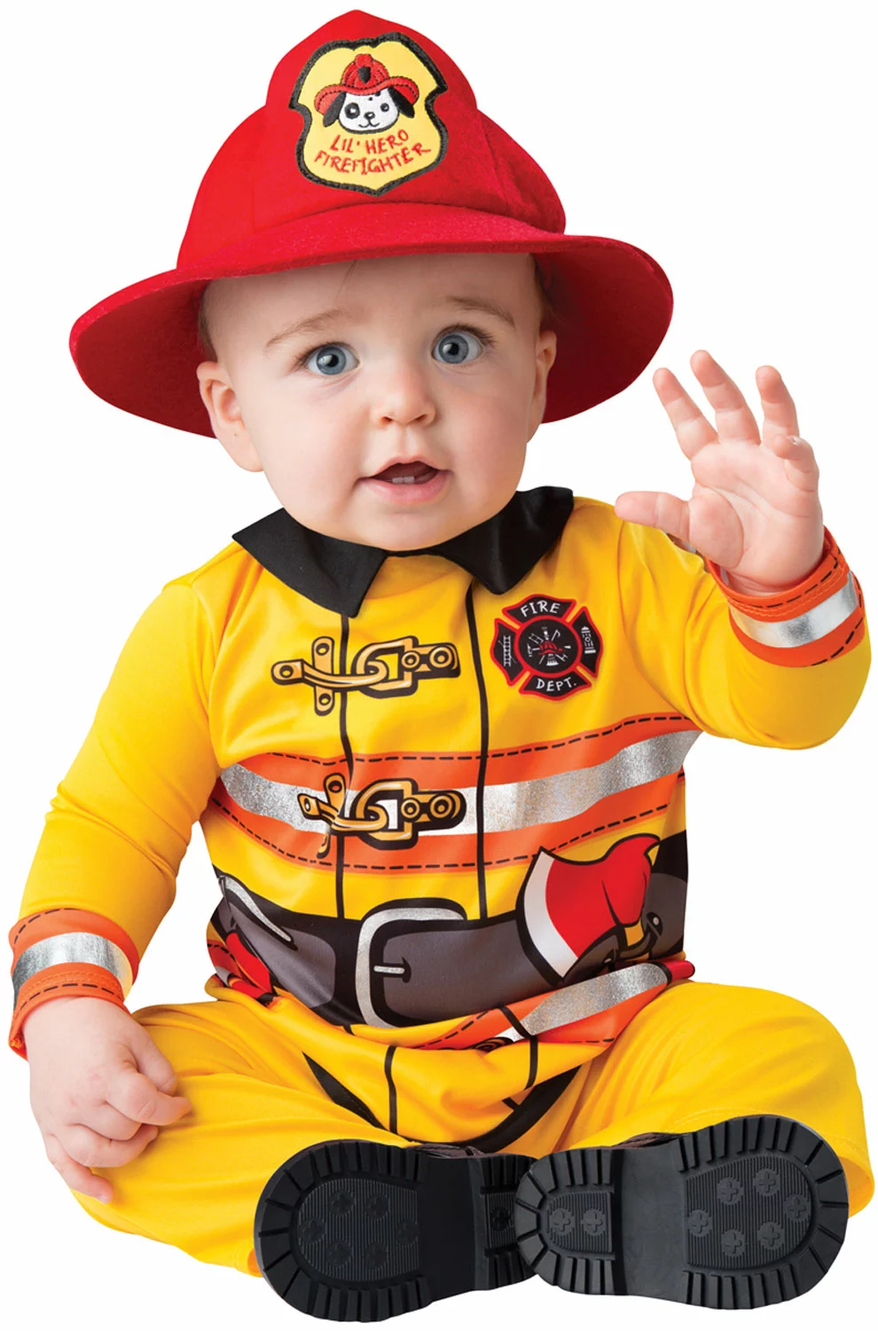 Fearless Firefighter Infant Costume 3 Fearless Firefighter Infant Costume