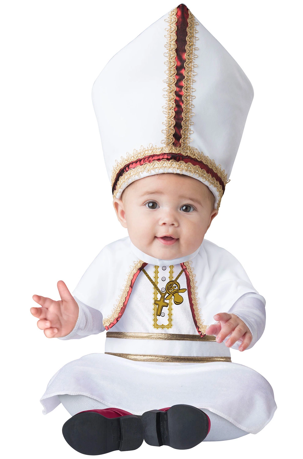 Pint Sized Pope Infant Costume 3 Pint Sized Pope Infant Costume