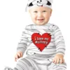 I Love My Mummy Infant Costume -Purecostumes Store N16142 full 1