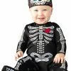 Sugar Skull Infant Costume 2 Sugar Skull Infant Costume -Purecostumes Store N16152 full 1