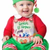 Santa's Lil' Helper Infant/Toddler Costume 2 Santa's Lil' Helper Infant/Toddler Costume -Purecostumes Store N36002 full 1