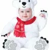 Lil' Polar Bear Infant Costume 1 Lil' Polar Bear Infant Costume -Purecostumes Store N56008 full 1