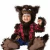 Wee Werewolf Infant Costume 1 Wee Werewolf Infant Costume -Purecostumes Store N6072 full 1