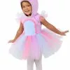 Pastel Unicorn Dress Toddler/Child Costume 2 Pastel Unicorn Dress Toddler/Child Costume -Purecostumes Store PR15022 full 1