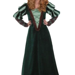 Green Forest Princess Adult Costume