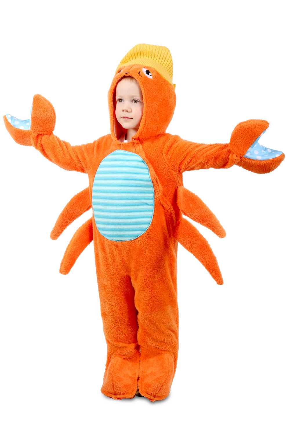 Crabby Infant/Toddler Costume 3 Crabby Infant/Toddler Costume