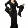 Morticia Adult Costume -Purecostumes Store R1000325 full 1