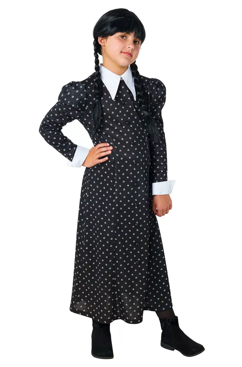 Wednesday Addams Child Costume 3 Wednesday Addams Child Costume