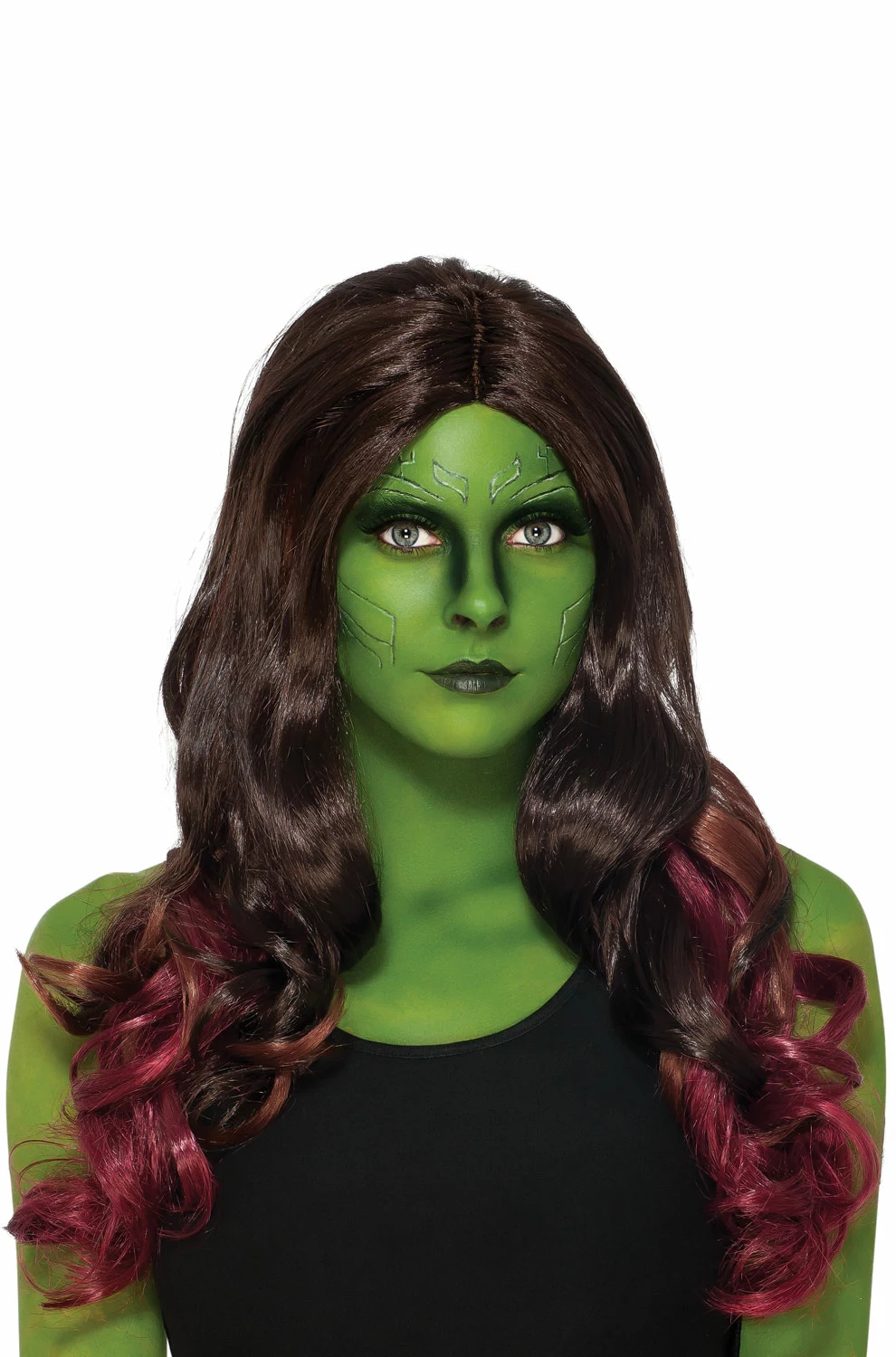 Endgame Gamora Adult Wig 3 Endgame Gamora Adult Wig