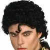 Michael Jackson Curly Adult Costume Wig