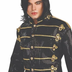Michael Jackson Straight Adult Costume Wig