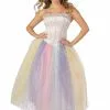 Fantasy Unicorn Adult Costume -Purecostumes Store R700880 full 1