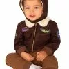 Aviator Infant/Child Costume 2 Aviator Infant/Child Costume -Purecostumes Store R701875 full 1