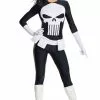 Marvel Punisher Female Adult Costume 1 Marvel Punisher Female Adult Costume -Purecostumes Store R810872 full 1