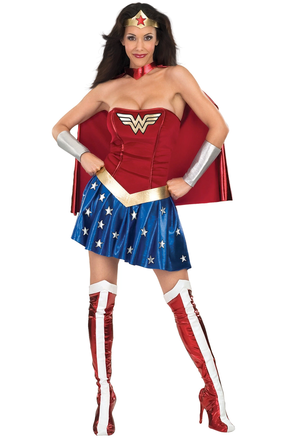 Justice League Secret Wishes Wonder Woman Adult Costume 3 Justice League Secret Wishes Wonder Woman Adult Costume