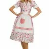 50's Housewife Adult Costume 2 50's Housewife Adult Costume -Purecostumes Store R889612 full 1