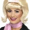 50s Flicked Beehive Bob Adult Wig (Blonde) -Purecostumes Store SM43229 full 1