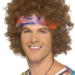 Hippy Afro Adult Wig Set