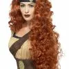 Medieval Warrior Queen Wig (Auburn) -Purecostumes Store SM43660 full 1