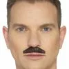 The Chevron Moustache (Brown) -Purecostumes Store SM49647 full 1