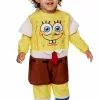 SpongeBob Infant Costume 1 SpongeBob Infant Costume -Purecostumes Store SP106201 full 1