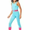 Aerobics Barbie Child Costume 2 Aerobics Barbie Child Costume -Purecostumes Store SP106482 full 1