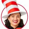 The Cat In The Hat Adult Hat -Purecostumes Store SP96948 full 1