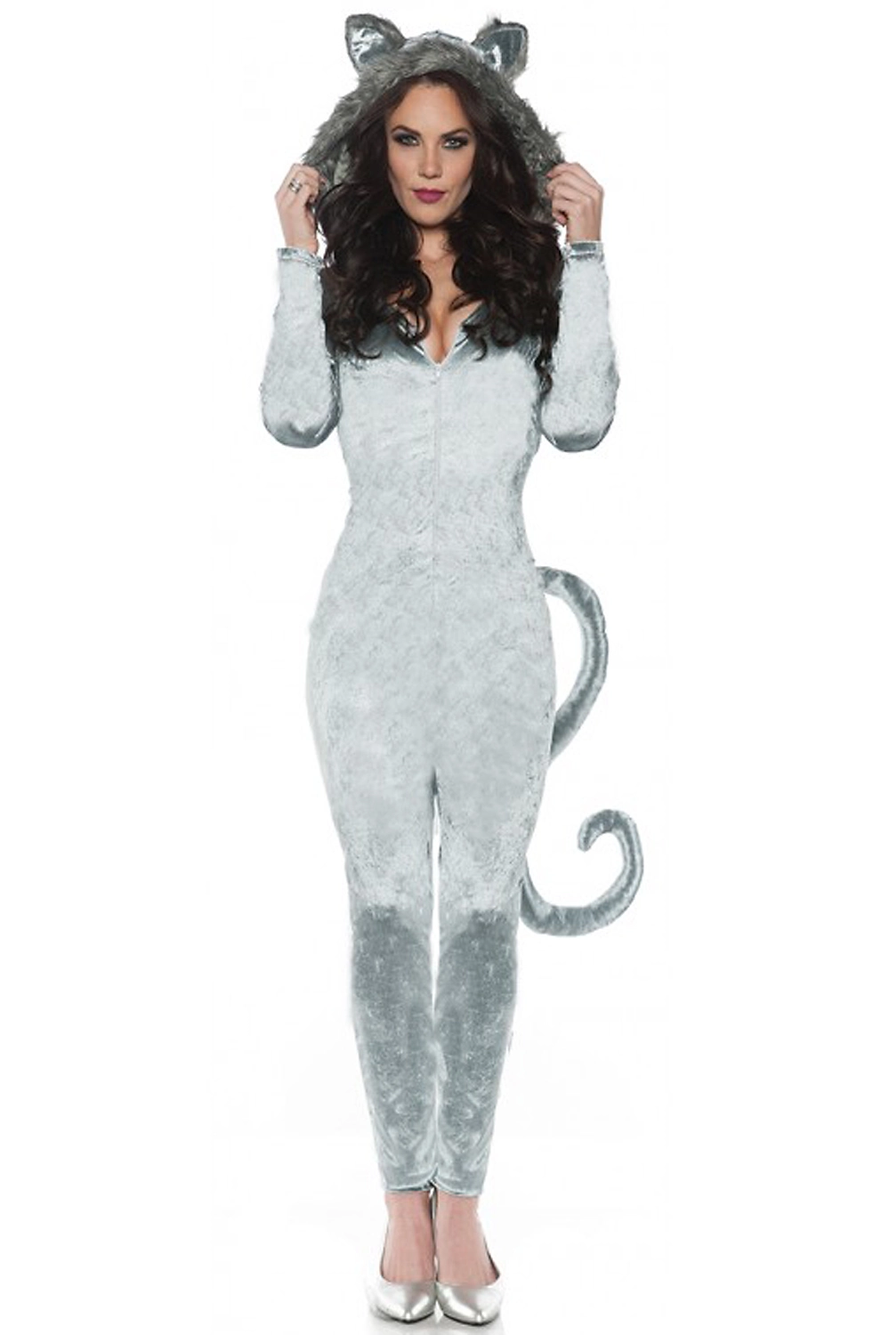 Wolf Jumpsuit Adult Costume 3 Wolf Jumpsuit Adult Costume